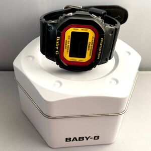 Casio Baby G Digital Watch Shock Bdg 501 Black with Case